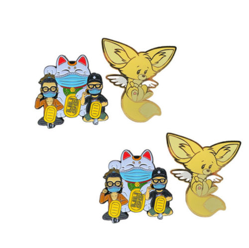 대량 주문에 대한 저렴한 사용자 지정 라펠 핀 보장