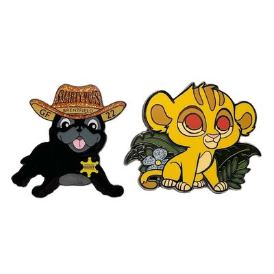 주문 Custom Soft Enamel Lapel Pins with Logo - Iron & Zinc Alloy online manufacture