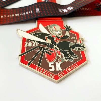 주문 Uv 인쇄 수영 자전거 단독 사용자 지정 메달 개인화 된 상 메달 online manufacture