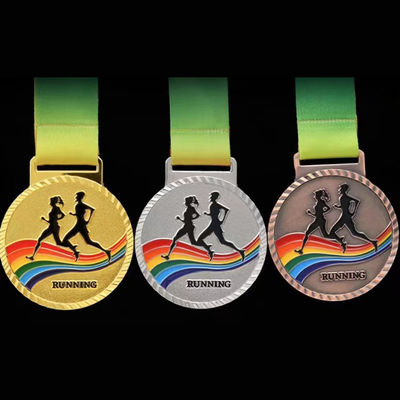Awards Custom Laser Engraved Medals Volunteer Community Service Custom Silver Medals