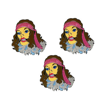 주문 공장 개인화 로고 디자인 금속 공예품 에나멜 옷 핀 online manufacture