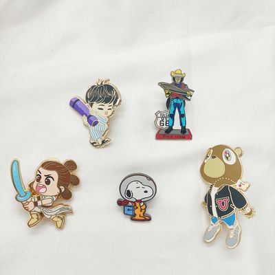 Decoration Mexican Custom Hard Enamel Pins  Custom Enamel Pin Maker Diamond Frame