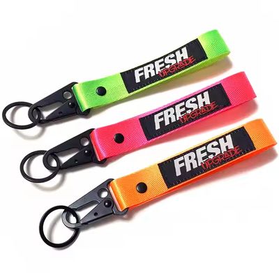 주문 Custom Logo Eco-Friendly Polyester Lanyard Neck Strap with 1.5cm Width for ID Badge Holder online manufacture
