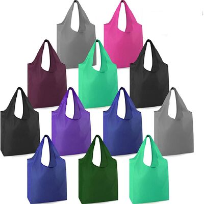 좋은 가격 Environmentally Friendly Recycled Foldable Tote Bag Shopping Ripstop Polyester Waterproof Reusable Custom Promotional Shopping Bag (In Stock) 온라인으로