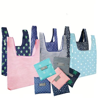 좋은 가격 Water Resistant Eco-Friendly Folding and Portable Oxford Cloth Shopping Tote Grocery Bag with Custom Logo Printing (in stock) 온라인으로