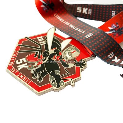 좋은 가격 맞춤 로고 메달 및 트로피 고대 은 금 동 레슬링 메달 학교용 온라인으로