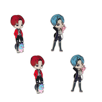 좋은 가격 맞춤형 디자인 하드 에나멜 진크 합금 금속 배지 아이덴티티 및 장식용 라펠 핀 온라인으로