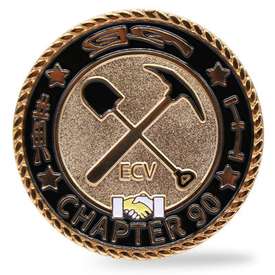 좋은 가격 금으로 칠한 부드러운 에나멜 사용자 지정 동전 2 인치 기념품 모집품 도전 동전 온라인으로