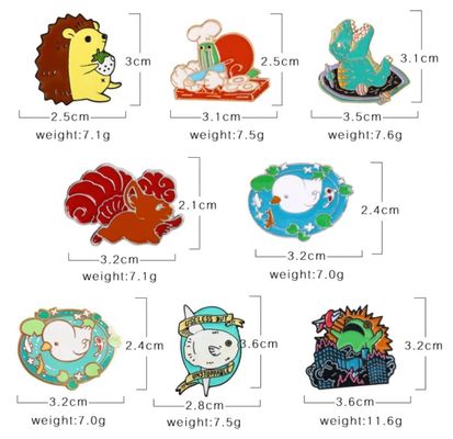 좋은 가격 금으로 칠한 사용자 지정 크기의 부드러운 에나멜 라펠 핀 금속 배지 온라인으로