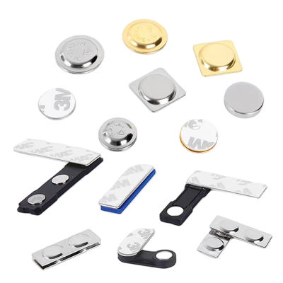 안전하고 내구성 있는 이름 태그 부착을 위한 네오디엄 접착성 사용자 지정 배지 자석