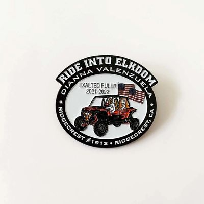 좋은 가격 맞춤형 옷깃 핀 - 직원 포상을 위한 하드 에나멜 금속 배지 온라인으로