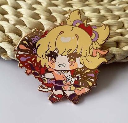 고품질 아연 합금 맞춤형 로고 금 도금 에나멜 핀 배지 및 금속 옷깃 핀