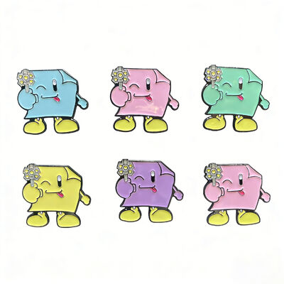 좋은 가격 공장 맞춤형 하드 에나멜 핀 – 진주 가루가 있는 금속 배지 – 귀여운 라펠 핀 기념품 온라인으로