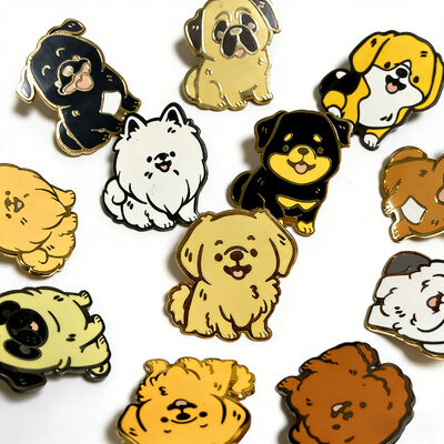 중국 도매 라펠 핀 – 맞춤형 골드 메탈 – 모자 및 의류용 소프트/하드 에나멜