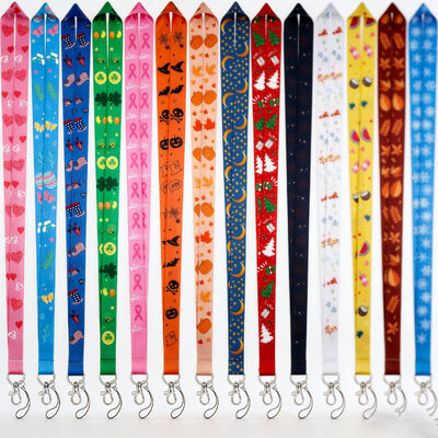 좋은 가격 실크스크린 프린팅이 있는 맞춤형 폴리에스터 로니어드 키 체인은 맞춤형 오토바이 키에 적합합니다. 온라인으로