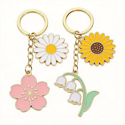 좋은 가격 개인 맞춤 키chain 건강 긍정적 인 상기 샌드 블래스트 뒷면과 단단한 에나멜 마무리 온라인으로