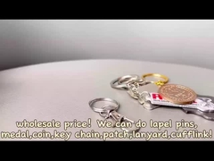 자신의 로고 금속 열쇠 사슬을 사용자 정의